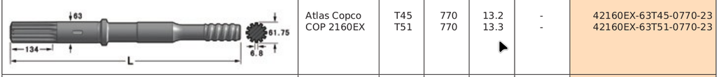 ADAPTER COP 2150EX T51