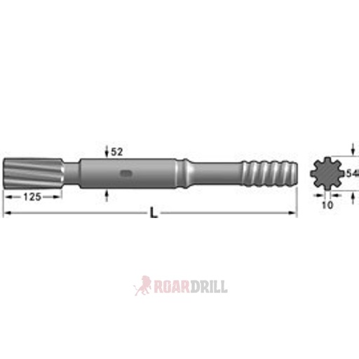 [13-41850-52T45-0565-23 CL] ADAPTERS T45 ATL COP 1840 HE, COP 1850 52/565 (copia)